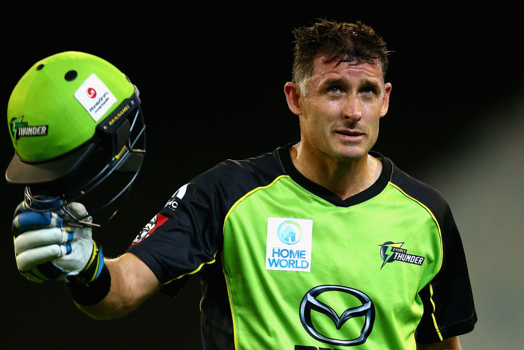 Mike Hussey of Australia is one of the eight champion ambassadors for the tournament ©Getty Images
