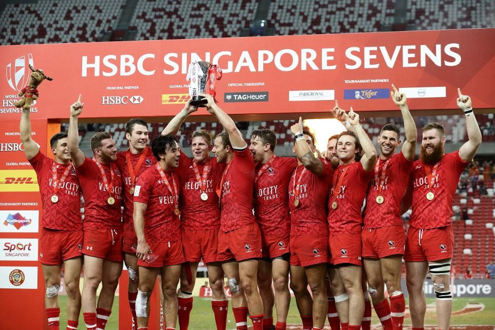 Canada claimed their maiden sevens series win by beating the United States ©World Rugby