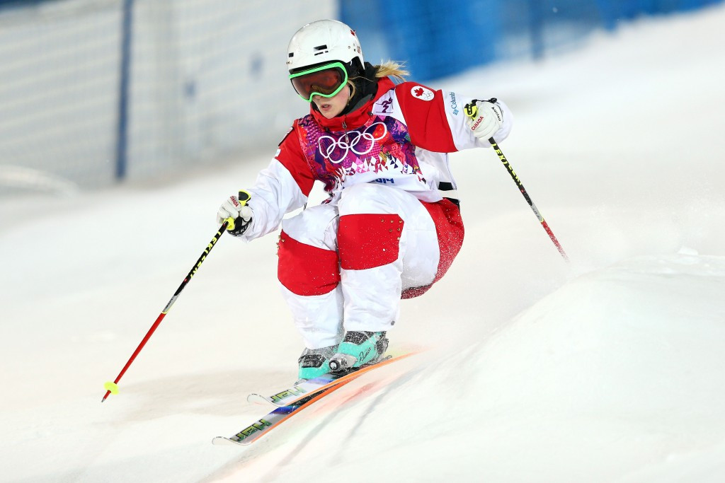 Justine Dufour-Lapointe won a gold medal at the Sochi 2014 Winter Olympics in the moguls event ©Getty Images