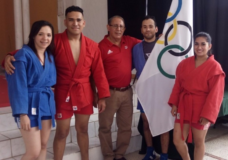 Leading sambo players from Costa Rica are now hoping to qualify for regional level events ©FIAS