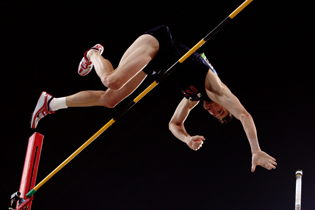 Pole vaulter Derek Miles has finally received a bronze medal from the Beijing 2008 Olympic Games ©Getty Images