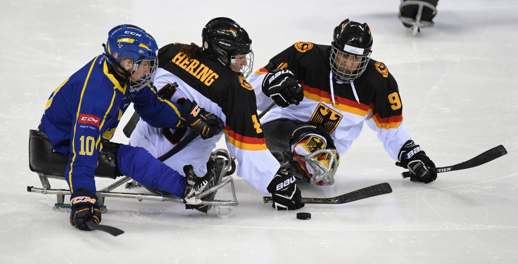Sweden picked up their first win in Gangneung with a 2-0 victory over Germany ©IPC/Flickr