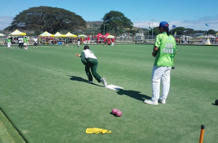 The lawn bowls competition continued at the Bisini Sports Grounds today ©Justin Tkatchenko/Facebook