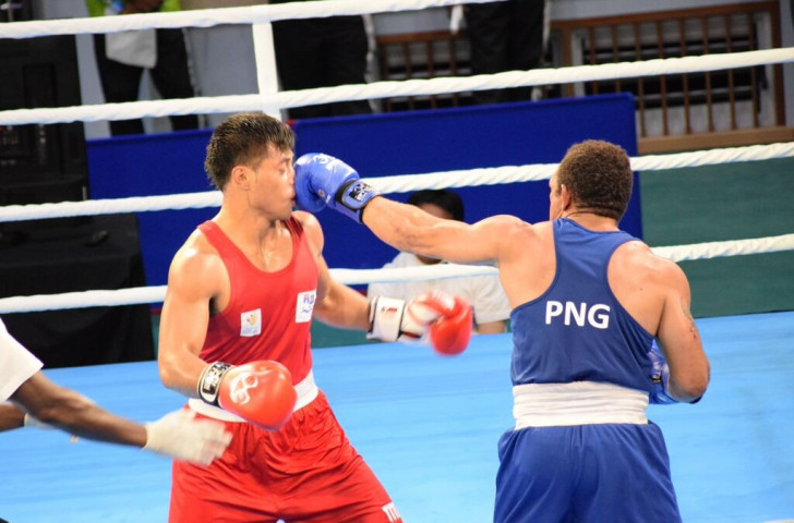 Boxing made its Port Moresby 2015 bow today ©Port Moresby 2015