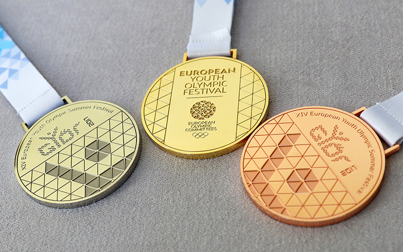 The medal designs for Győr 2017 were recently presented ©Győr 2017