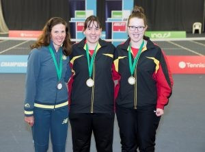 Belgium and Australia dominated women's competition ©Tennis Foundation