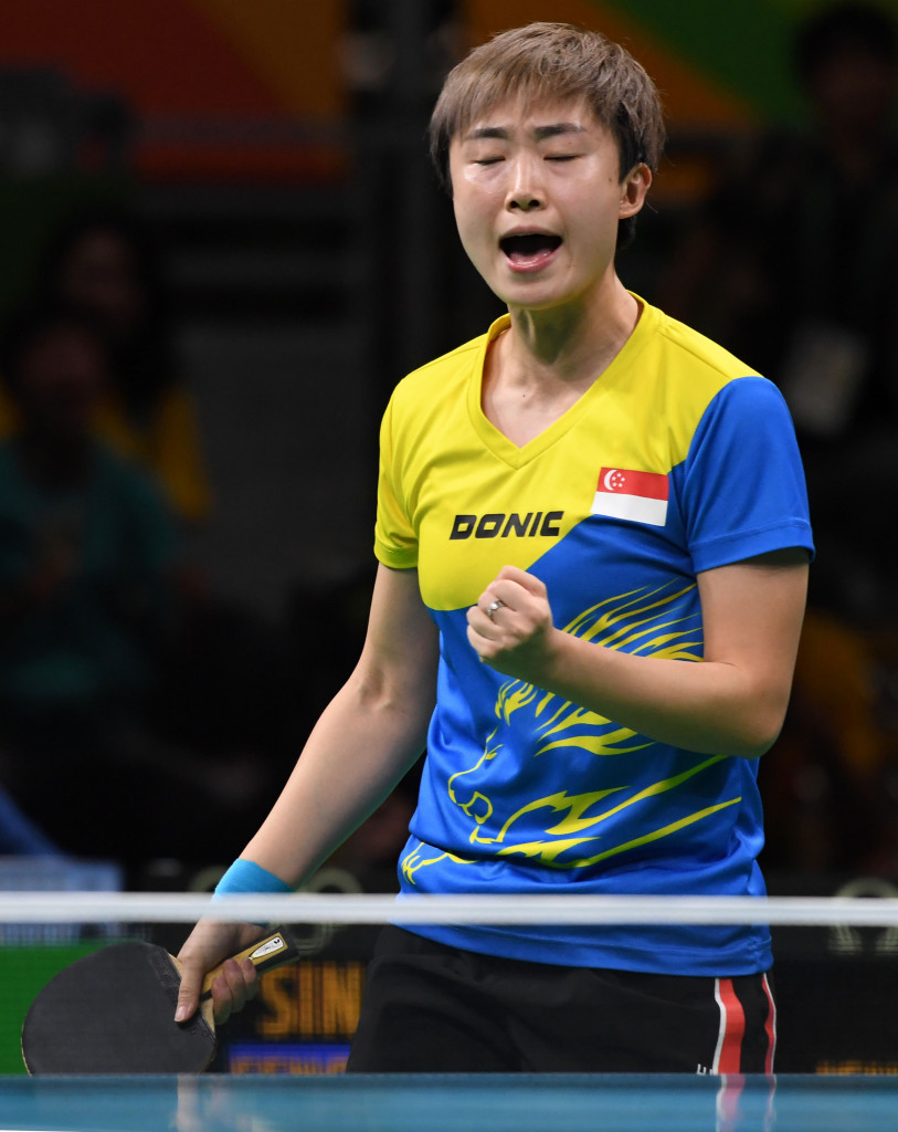 Tianwei Feng is the highest ranked women's player in the draw ©Getty Images