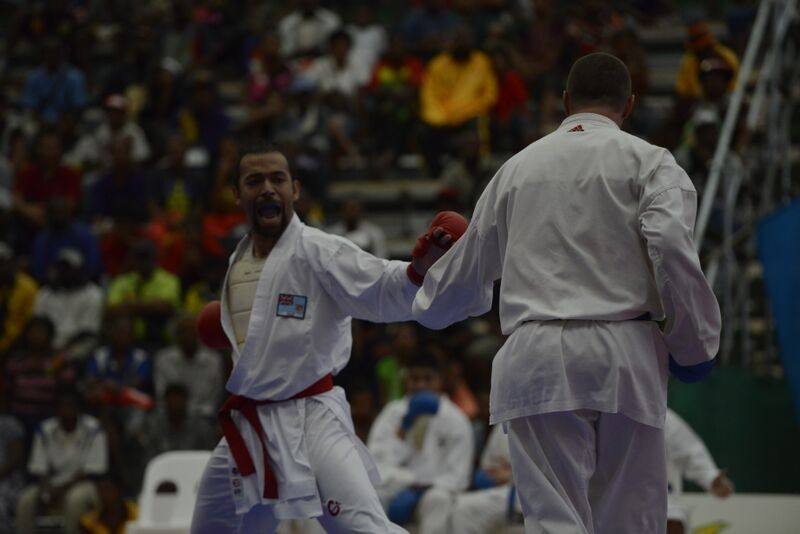 The second and final day of karate at Port Moresby 2015 produced a dominant display from the Fijian karatekas