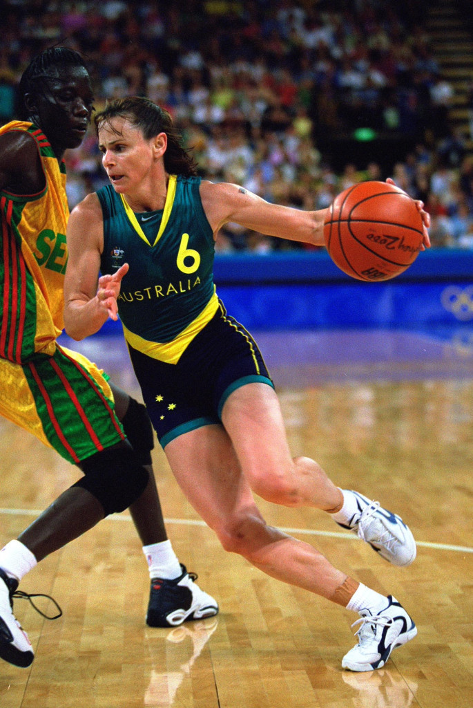Sandy Brondello played 302 times for Australia and won three Olympic medals, including silver at Sydney 2000 ©Getty Images