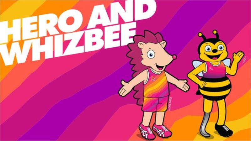 Hero the Hedgehog and Whizbee the Bee have been chosen as the mascots for this year's World Para Athletics and International Association of Athletics Federations World Championships in London ©London 2017