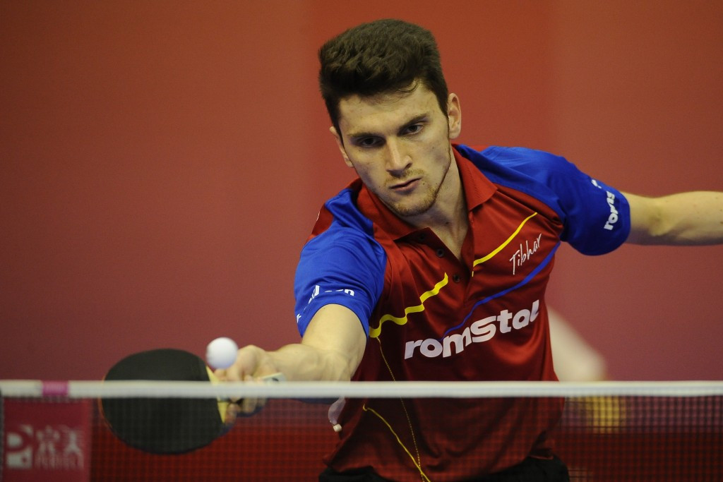 Romania’s Hunor Szocs caused a major upset on the first day of the ITTF Korea Open ©Getty Images