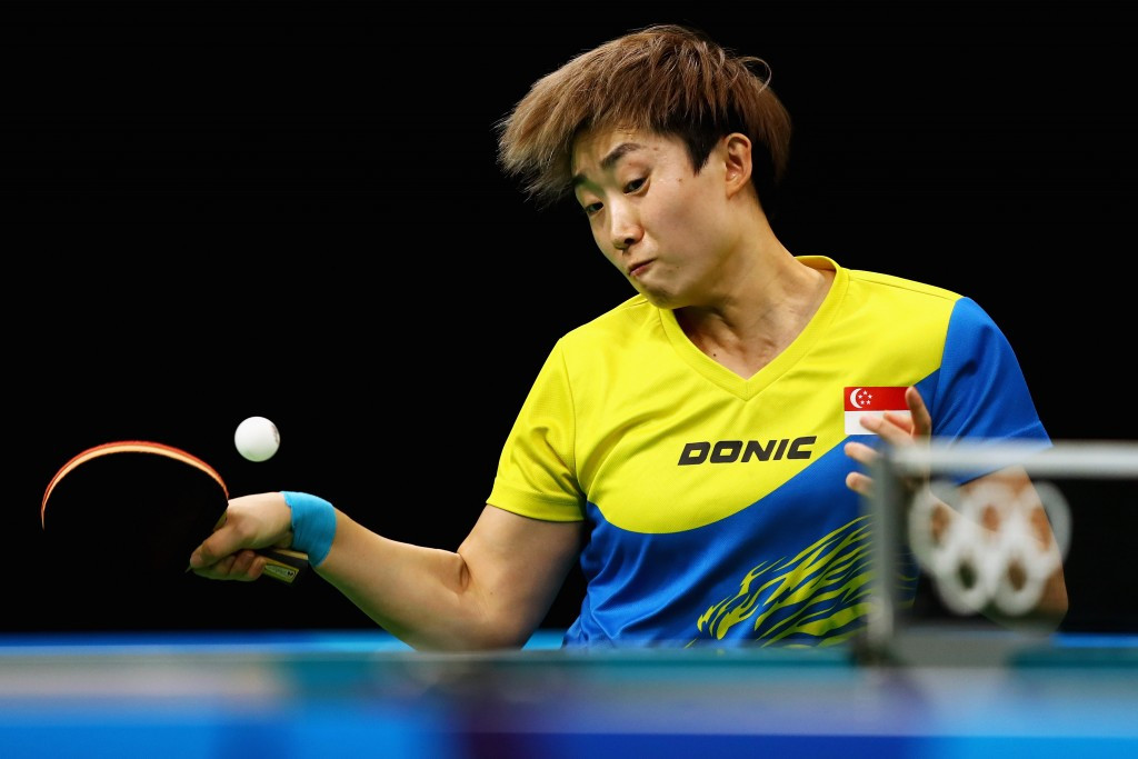 Women's top seed Feng Tianwei breezed into the second round by beating