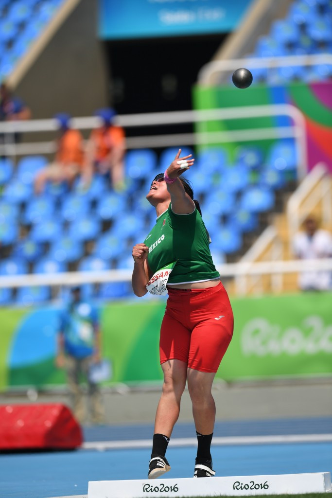Rio 2016 bronze medallist Rebeca Valenzuela Alvarez of Mexico is due to compete in the women’s shot put F11/12 ©Getty Images