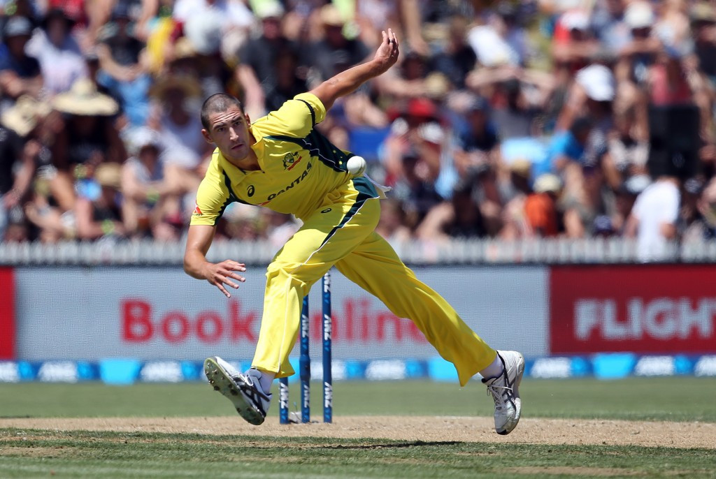 Despite still recovering from injury, Mitchell Starc has been included in Australia's ICC Champions Trophy squad ©Getty Images