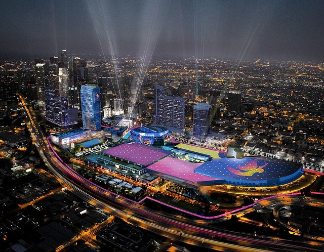 Los Angeles 2024 have launched a series of virtual venue tours ©Los Angeles 2024
