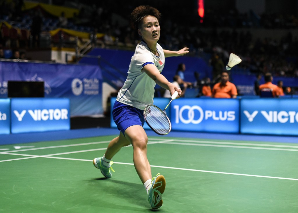Women's singles top seed Chen Yufei remains on course for success ©Getty Images