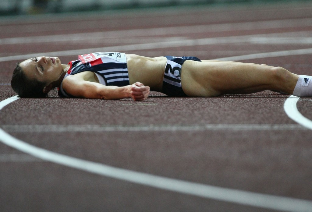 Jo Pavey was left down and out after finishing fourth in the 10,000 metres at the 2007 IAAF World Championships in Osaka but has since been promoted to the bronze medal ©Getty Images