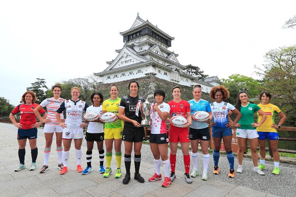 Twelve teams are taking part in the first Women's World Rugby Sevens Series to be staged in Japan ©World Rugby