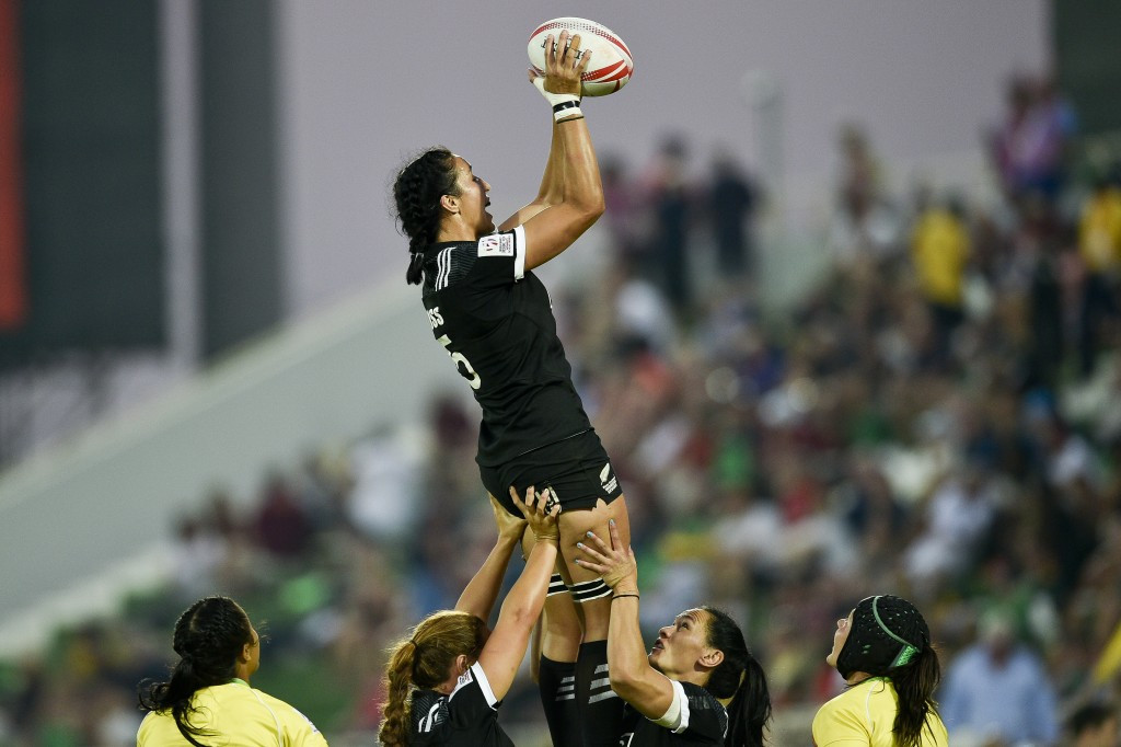 New Zealand currently lead the standings for the Women's World Rugby Sevens Series ©Getty Images