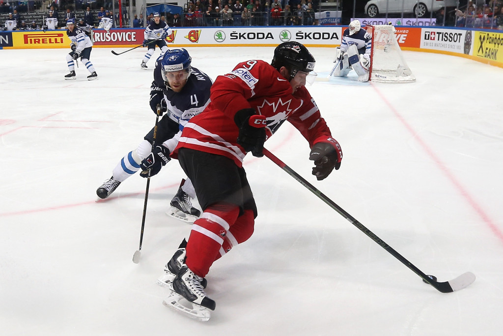 Matt Duchene is one of five players selected that helped Canada win gold at the 2016 IIHF World Championship ©Getty Images