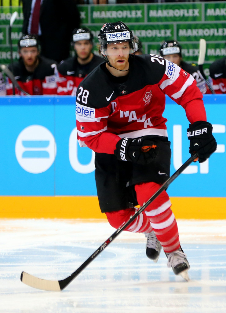 Claude Giroux was part of Canada's gold medal-winning side at the 2015 IIHF World Championship ©Getty Images