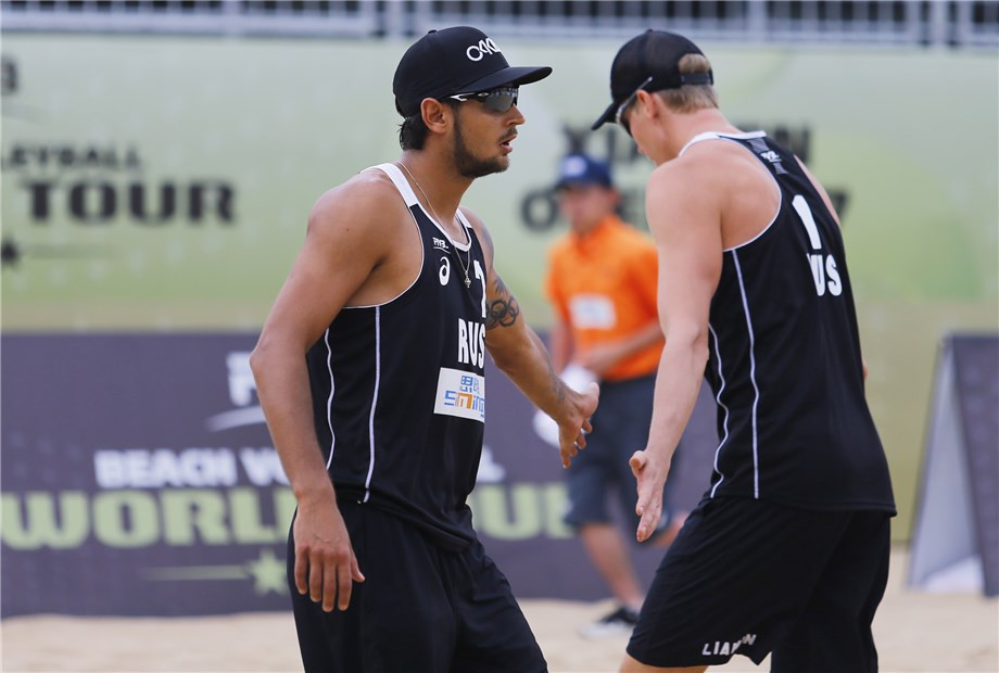 Russian duo through to round of 16 at FIVB Xiamen Open