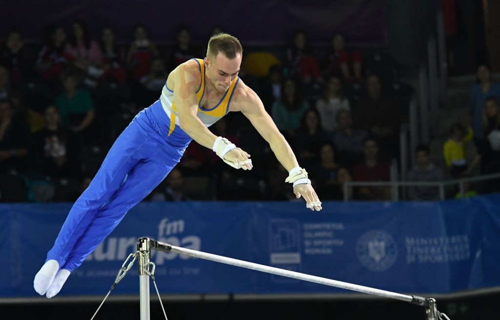 Ukrainian Oleg Verniaiev successfully defended his all-around title with another superb performance ©Getty Images