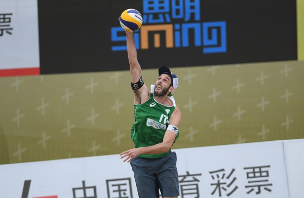 Italy’s Paolo Nicolai and Daniele Lupo are through to the semi-finals of the men's competition ©FIVB