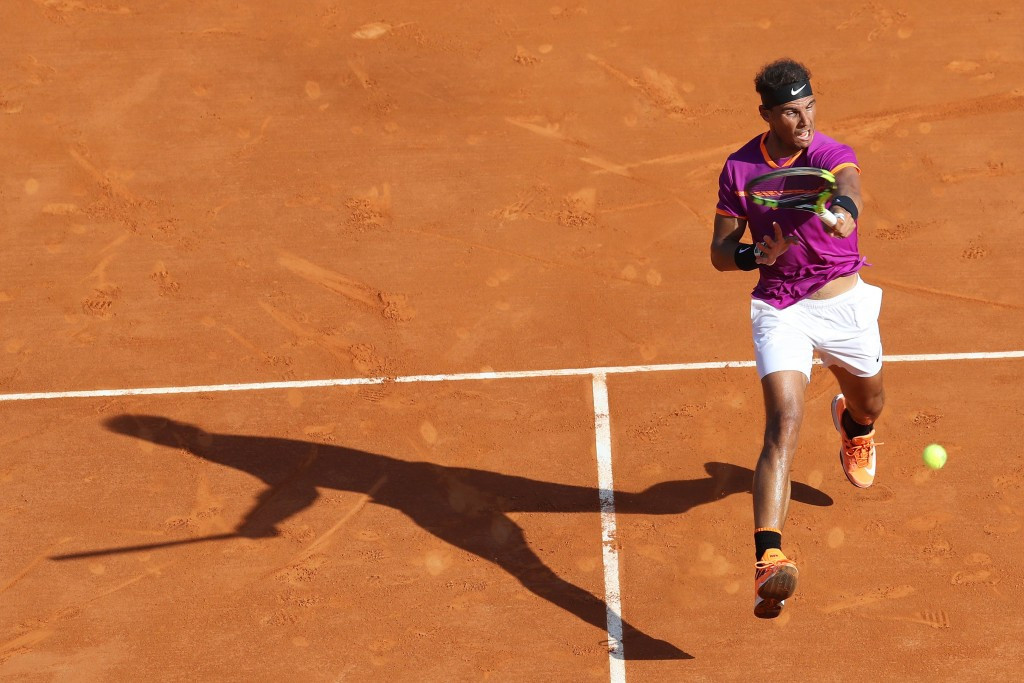 Defending champion Rafael Nadal beat Belgium’s David Goffin in straight sets today to book his place in the Monte Carlo Masters final ©Getty Images