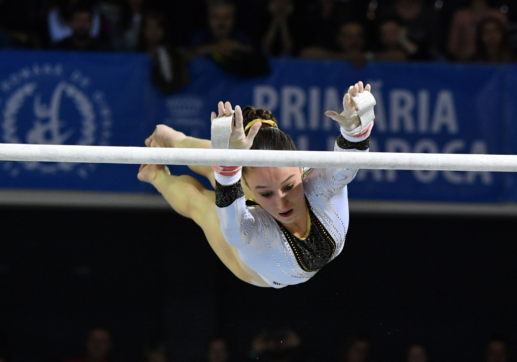 History was again made in Cluj-Napoca today as Belgium's Nina Derwael became the first-ever athlete from her country to win a European Artistic Gymnastics Championships title ©Getty Images