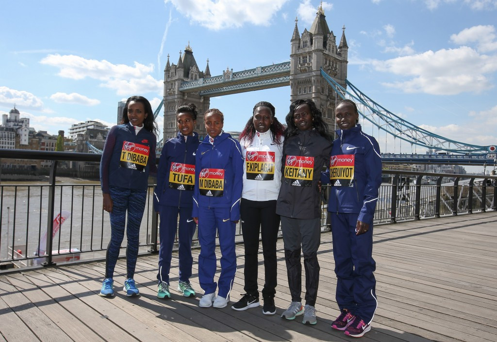 Keitany eyes up world record at London Marathon