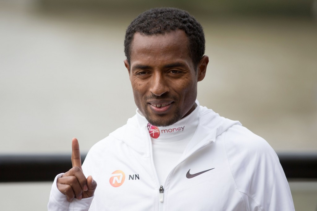 Ethiopia's Kenenisa Bekele is targeting victory in the men's race, having finished third last year ©Getty Images