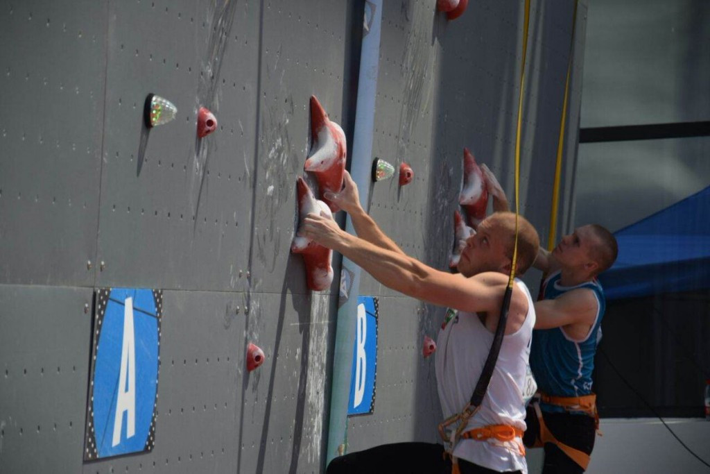 The IFSC World Cup event at Chongqing is the first of two to be held in China this month ©IFSC