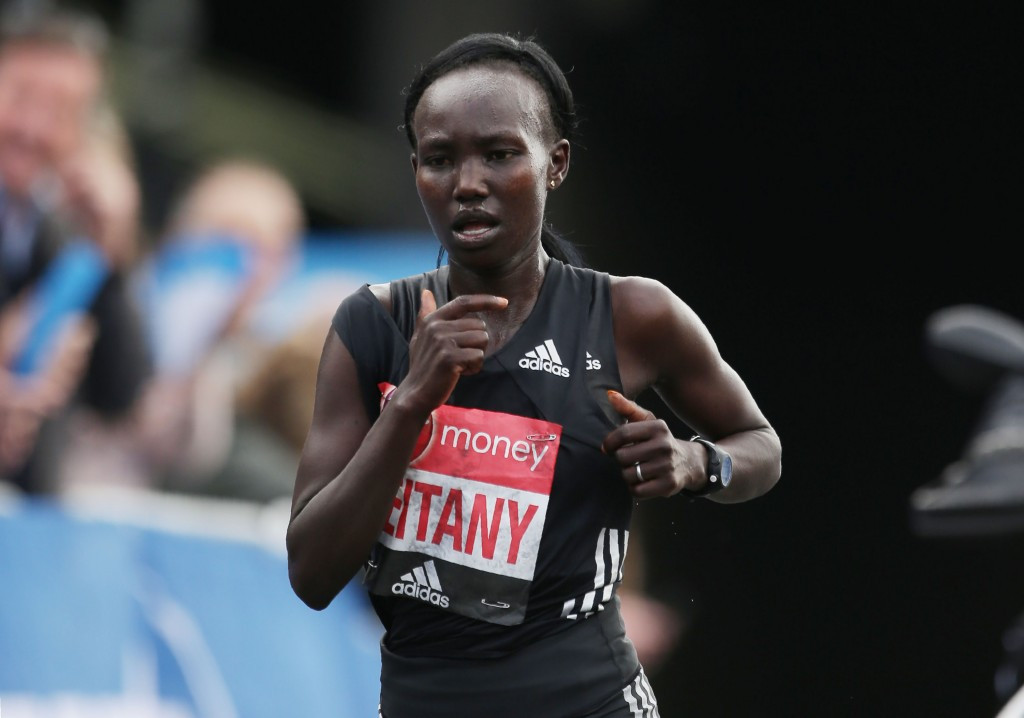 Mary Keitany's women's only world record proved gripping from start to finish ©Getty Images