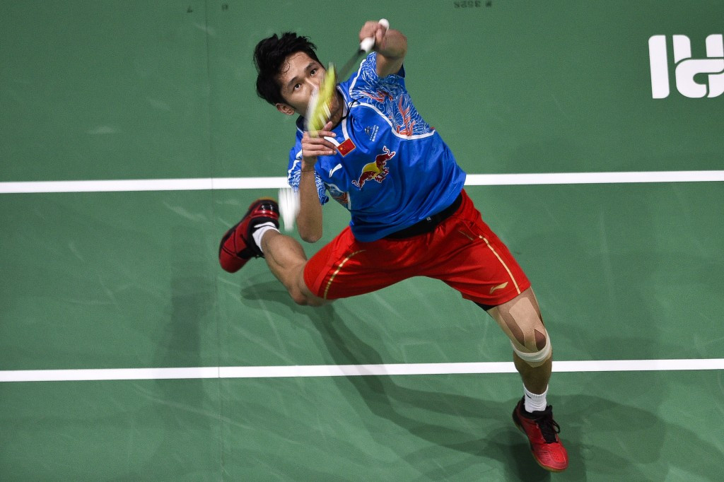Second seed Tian Houwei won an epic encounter with compatriot Qiao Bin to clinch the men's singles title ©Getty Images