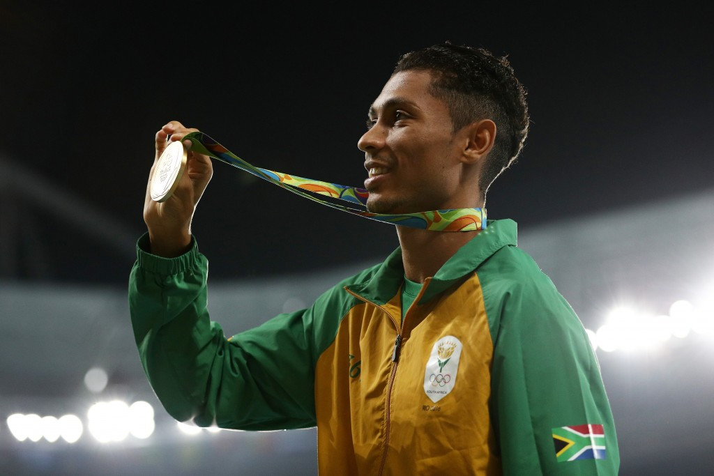 Wayde van Niekerk won gold in a world record time over 400m at the Rio Olympics ©Getty Images 