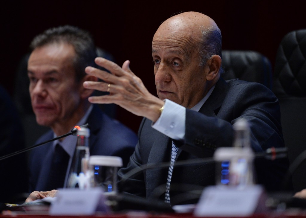 Julio Maglione, right, will chair what should be his final Executive Committee meeting as PASO President tomorrow ©Getty Images