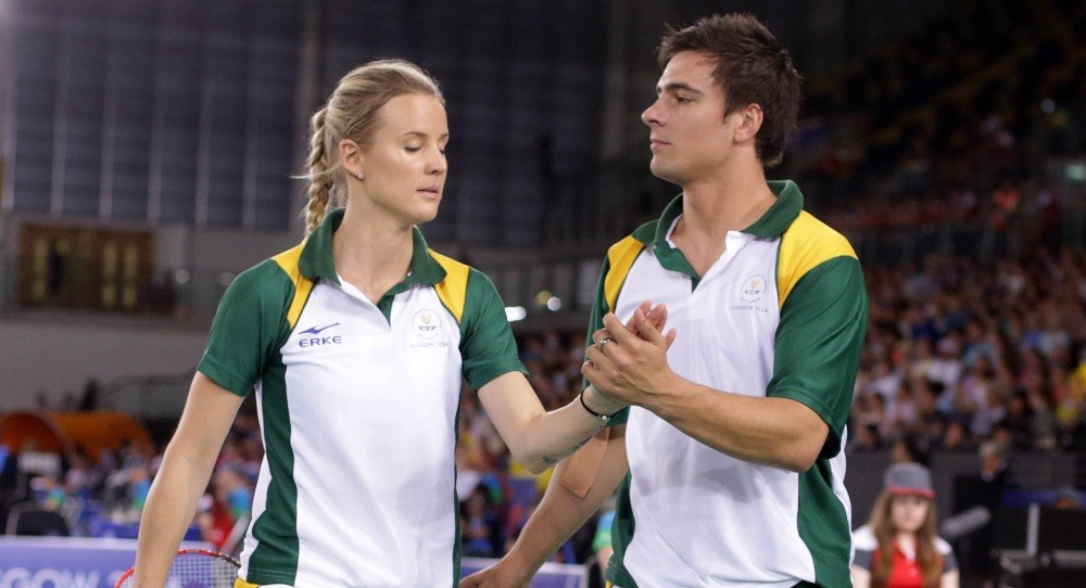 Jennifer Fry helped deliver two titles for hosts South Africa ©BWF