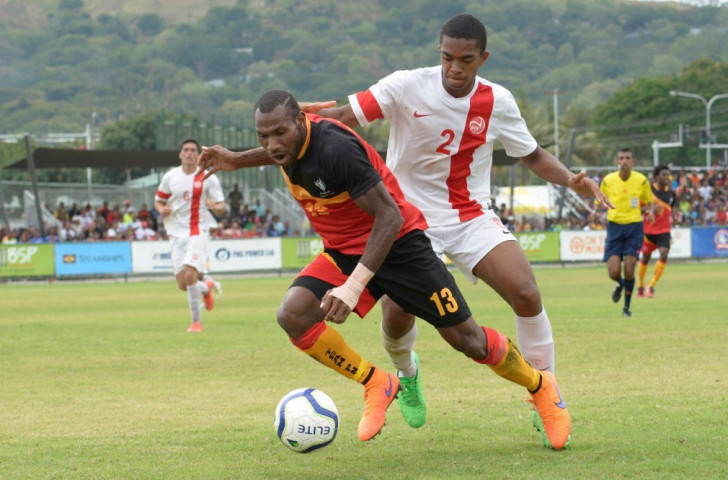 Tahiti beat Papua New Guinea in today's first men's football semi-final and will now face defending champions New Caledonia in the gold medal match on Friday (July 17) ©Port Moresby 2015