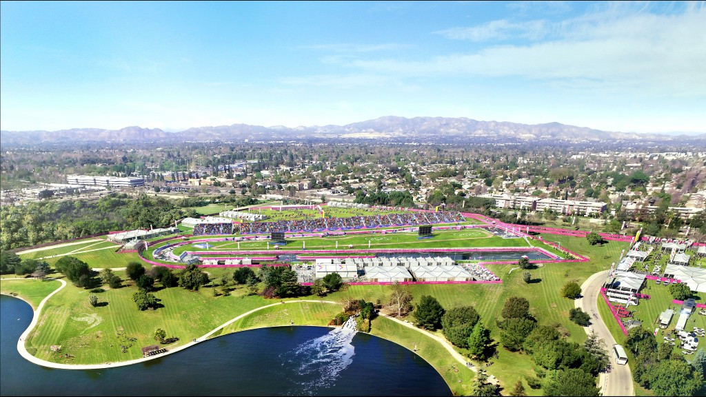 Canoe slalom is one sport proposed for the sports park ©Los Angeles 2024