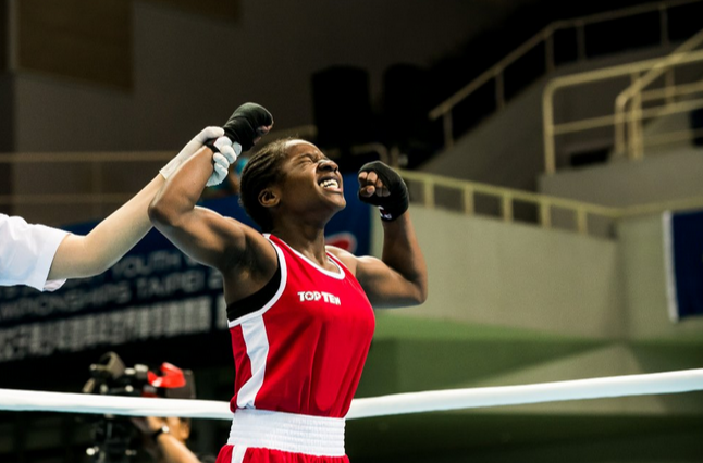 Women's boxing featured at the Pacific Games for the first time ever today ©AIBA