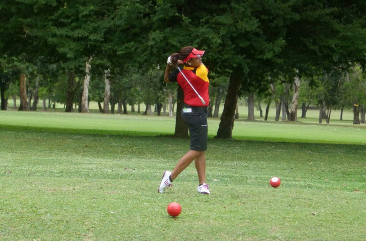 The opening day of golf competition took place at the Royal Port Moresby  Golf Club ©Port Moresby 2015