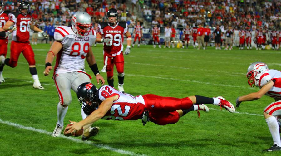 The competition will feature a minimum of six and a maximum of 12 men's teams ©IFAF