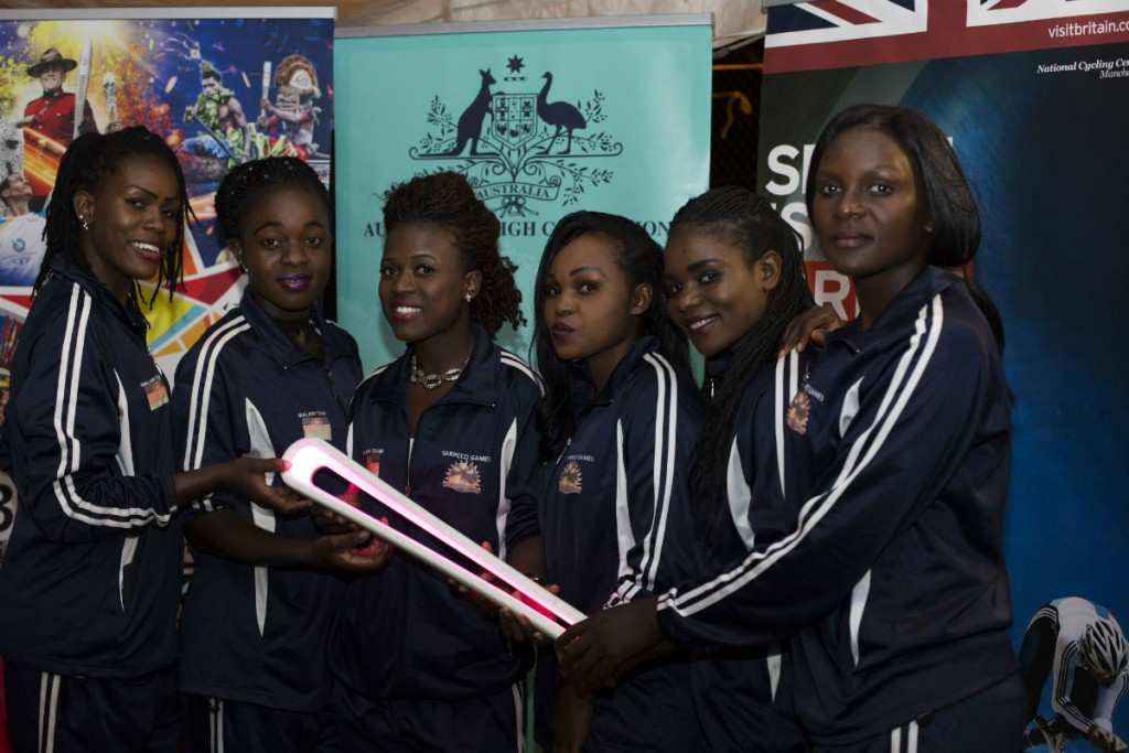 Malawi's national netball team helped with the celebrations in the country ©Gold Coast 2018