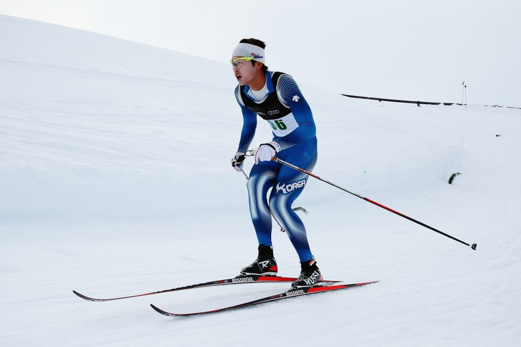 Hwang Jun-ho was also a member of the South Korea cross-country skiing team ©Getty Images  