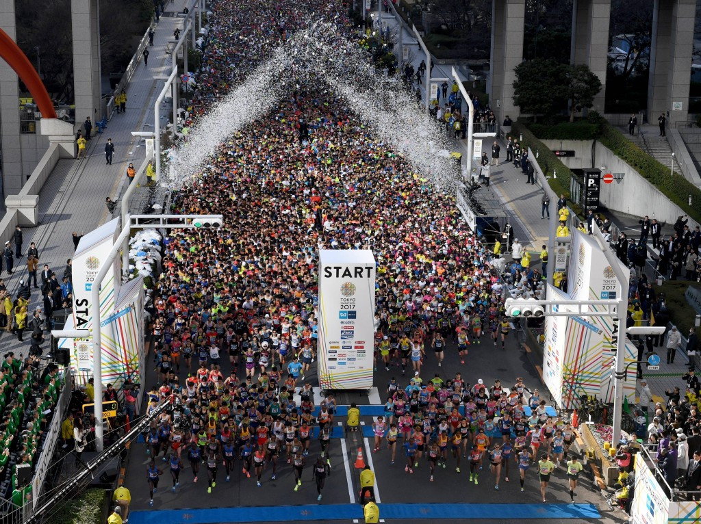 Tokyo 2020 have signed a major partnership with the Tokyo Marathon ©Getty Images