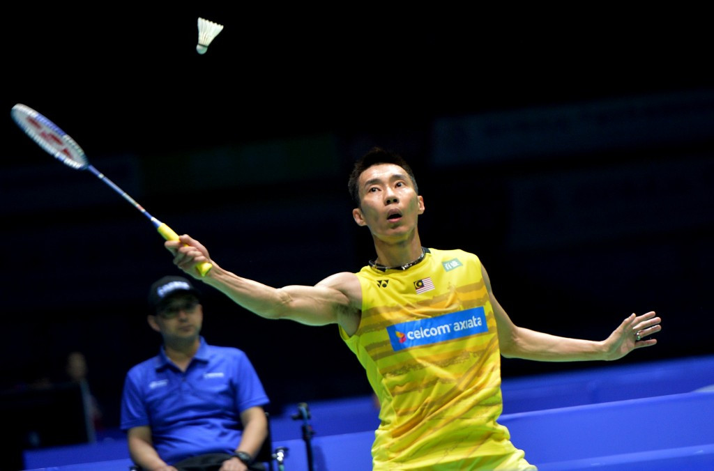 n the men's singles, Lee Chong Wei of Malaysia and home favourite Chen Long remain on course for a repeat of the gold medal match at Rio 2016 ©Getty Images