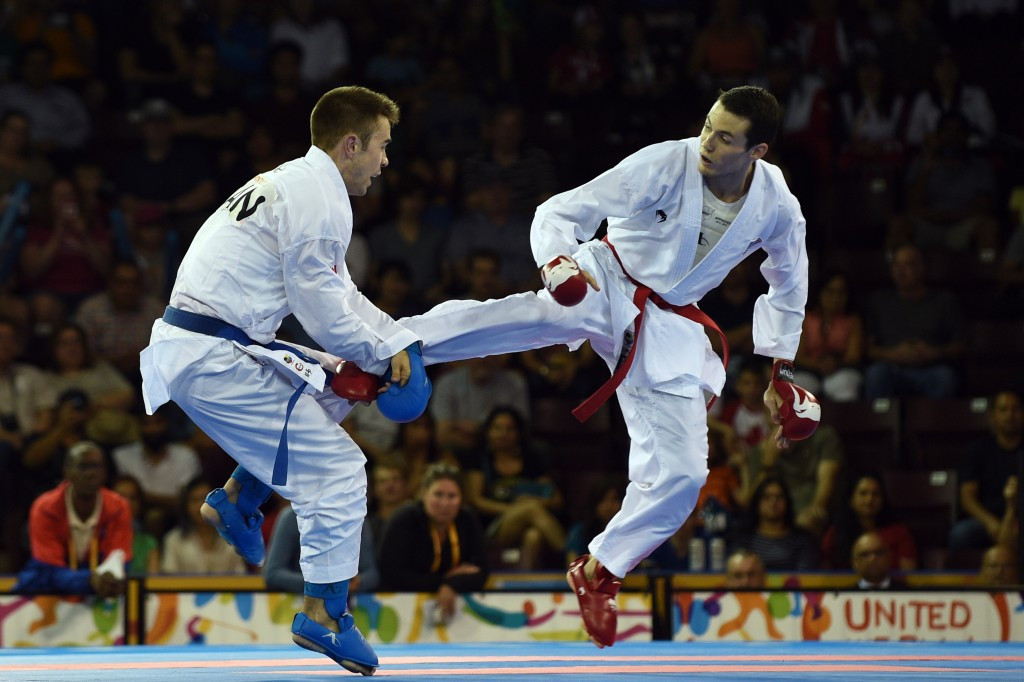 Karate will be making its Olympic debut at Tokyo 2020, but is already part of the Pan American Games ©Getty Images