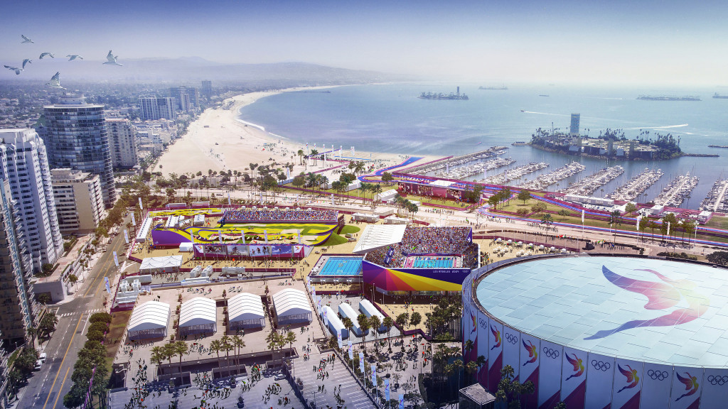 The Long Beach Sports Park is one of four venue clusters being proposed by Los Angeles 2024 ©Getty Images