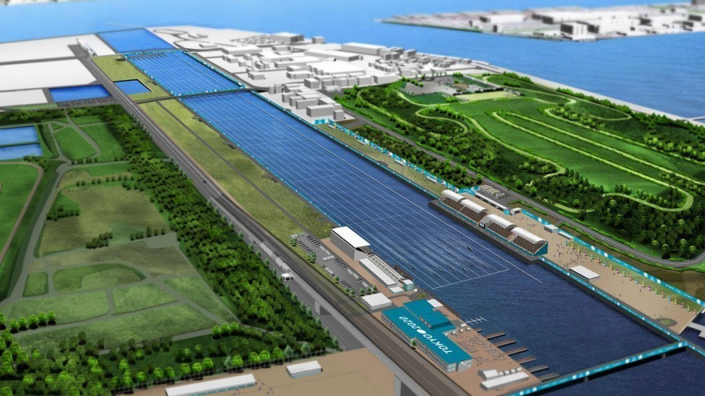 Sea Forest Waterway is among five venues reportedly expected to make an annual loss ©Tokyo 2020